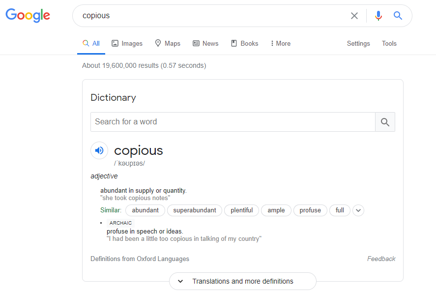 Google辞書の発音